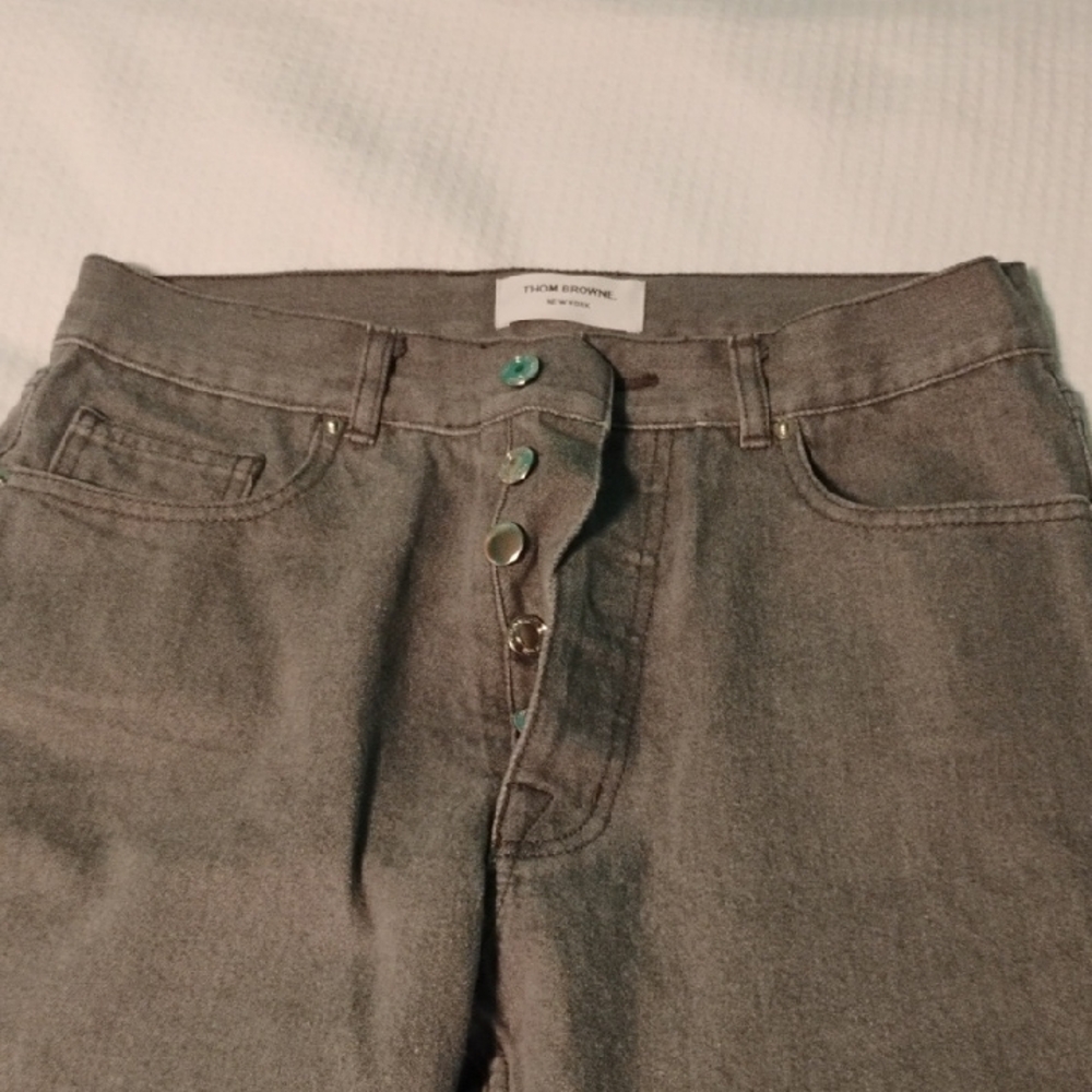 Thom Browne Charcoal Trousers